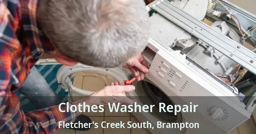 Clothes Washer Repair Fletcher's Creek South, Brampton - ON