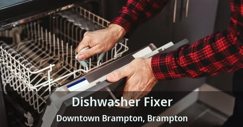 Dishwasher Fixer Downtown Brampton, Brampton - ON