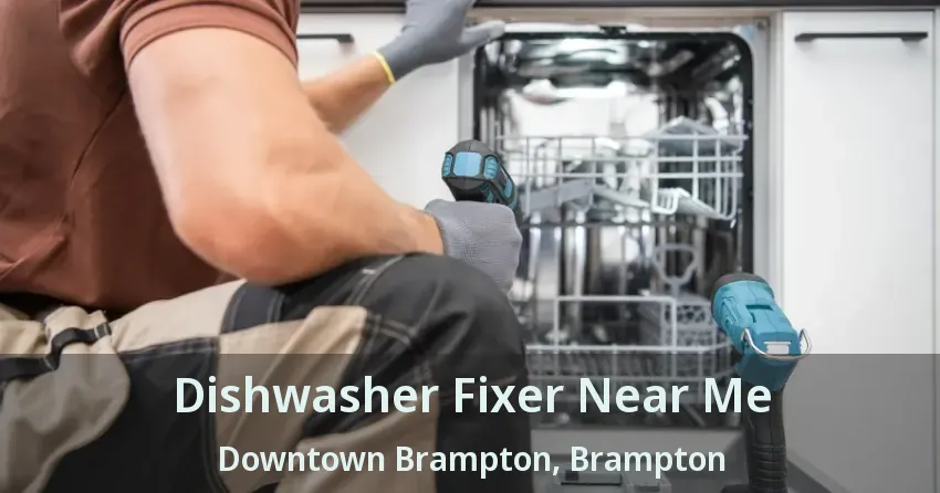 Dishwasher Fixer Near Me Downtown Brampton, Brampton - ON