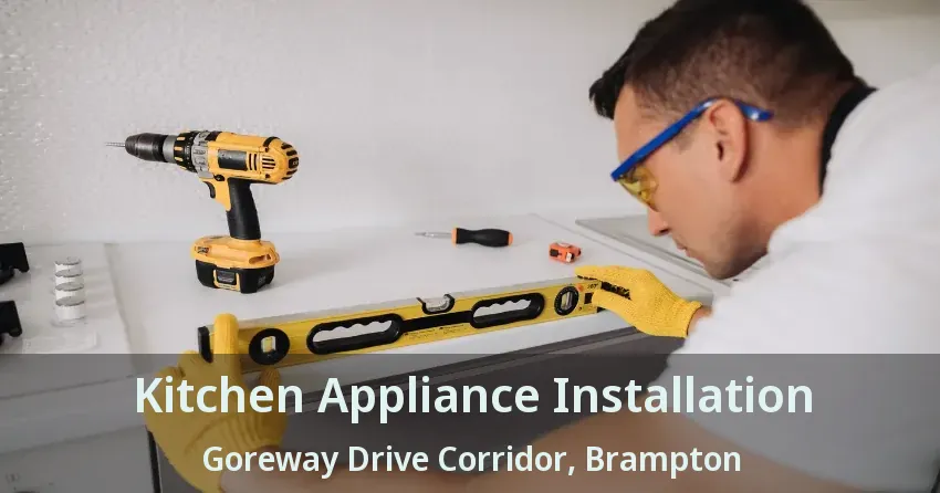 Kitchen Appliance Installation Goreway Drive Corridor, Brampton - ON