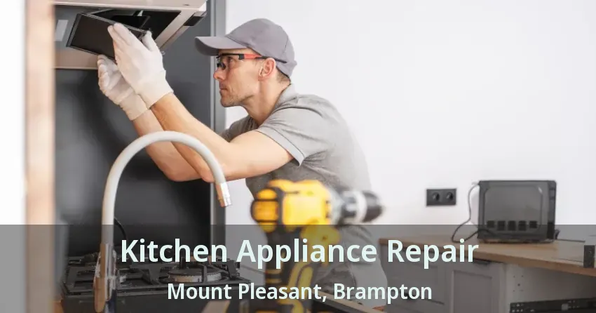 Kitchen Appliance Repair Mount Pleasant, Brampton - ON