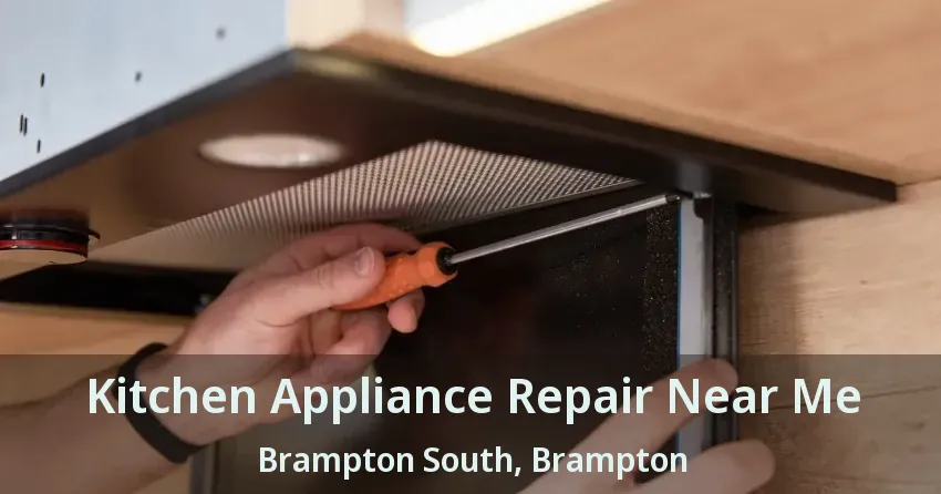 Kitchen Appliance Repair Near Me Brampton South, Brampton - ON