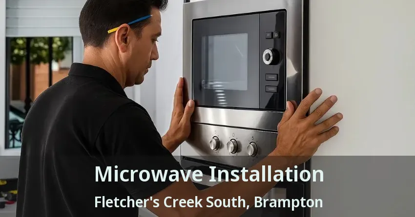 Microwave Installation Fletcher's Creek South, Brampton - ON