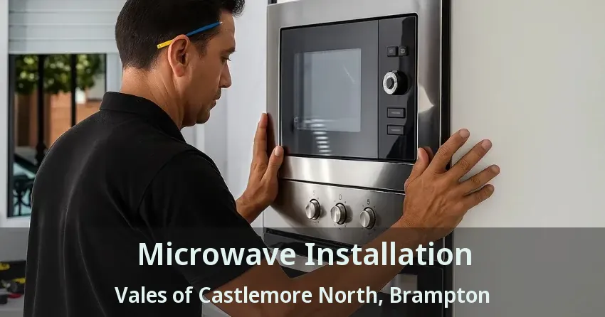 Microwave Installation Vales of Castlemore North, Brampton - ON
