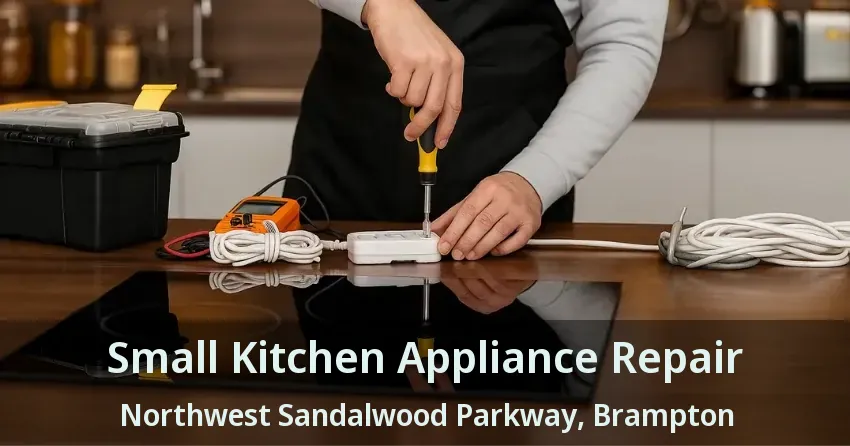 Small Kitchen Appliance Repair Northwest Sandalwood Parkway, Brampton - ON