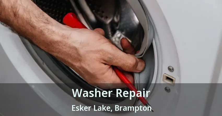 Washer Repair Esker Lake, Brampton - ON
